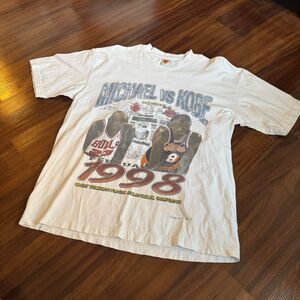 Men's NBA Michael v Kobe Graphic Tee